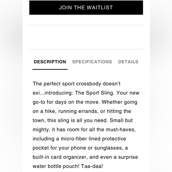 NWT BEIS THE SPORT SLING
IN BEIGE - Picture 15 of 16